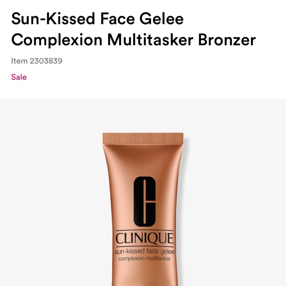 Sun-Kissed Face Gelee Complexion Multitasker
CLINIQUE